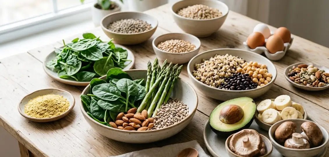 Živila z vitamini skupine B za članek o B kompleksu