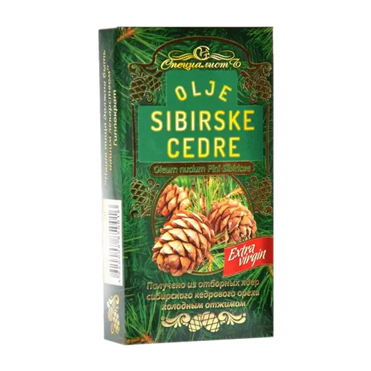 Olje sibirske cedre