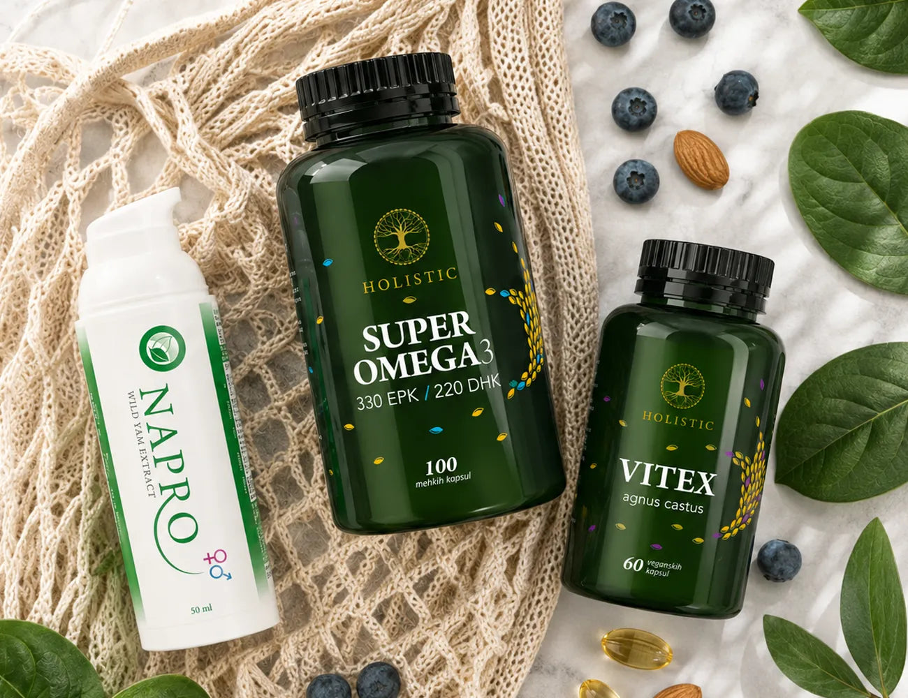 Ženska ob svoji vsakodnevni wellness rutini