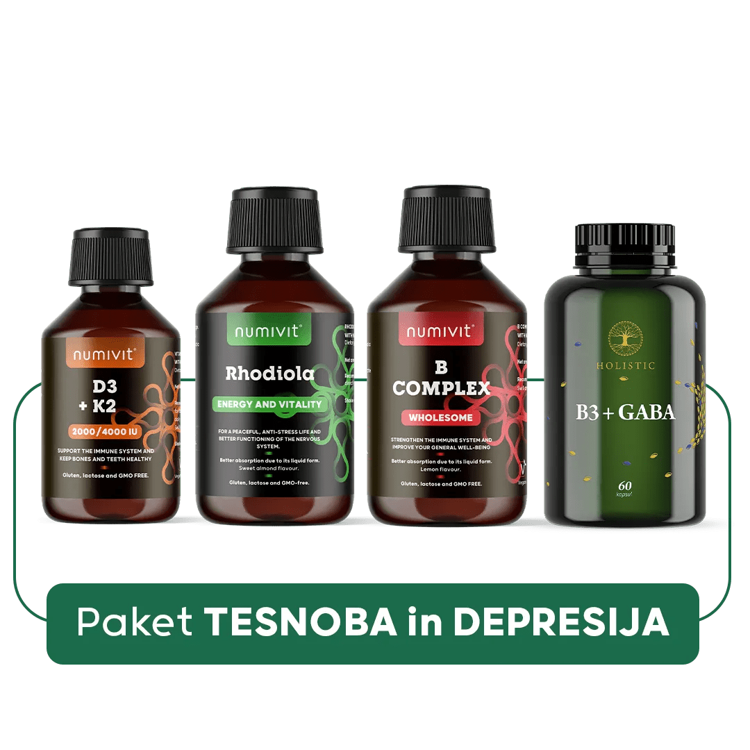 Paket TESNOBA, ANKSIOZNOST, DEPRESIJA
