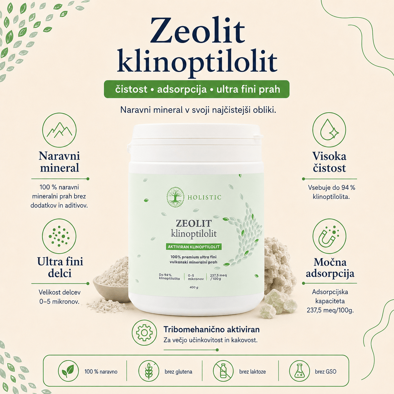 Zeolit aktiviran klinoptilolit
