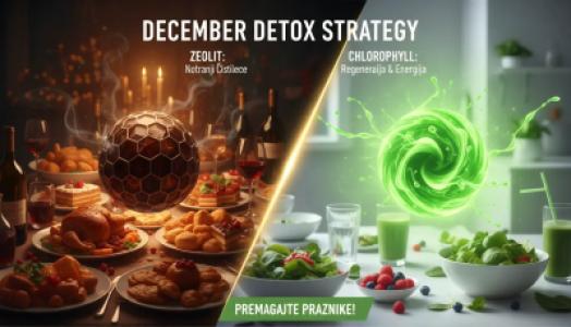 Zeolit in Klorofil: Praznična Kombinacija za Razstrupljanje in Lahkotno Prebavo v Decembru - Celovit vodnik