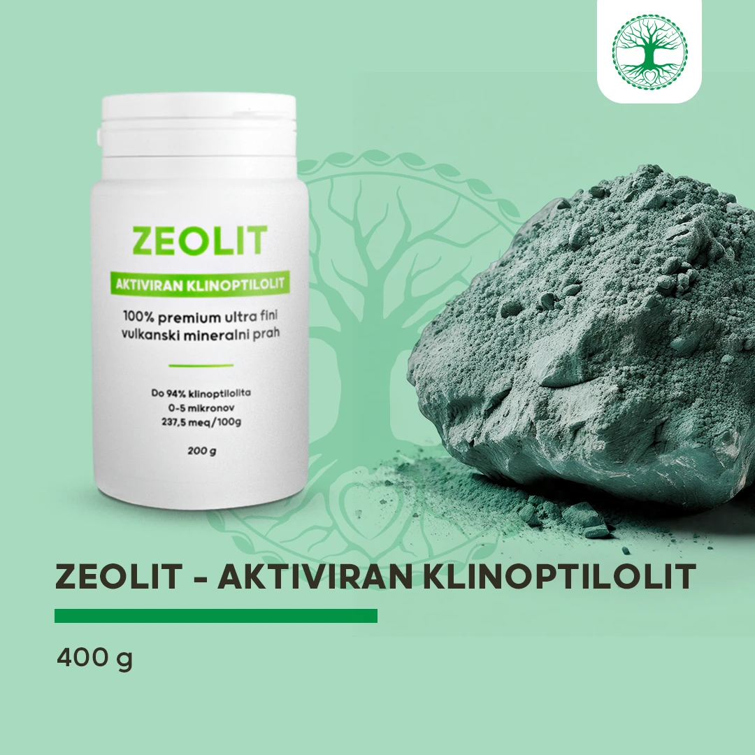 Zeolit - Aktiviran Klinoptilolit, 200g