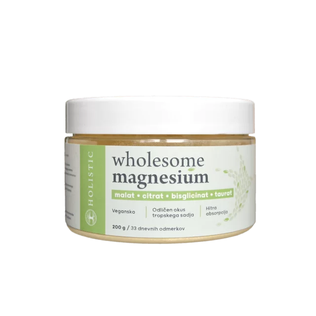 Magnezij - Wholesome Magnesium: Tropski napitek za sproščanje energije, zmanjšanje utrujenosti in podporo mišicam