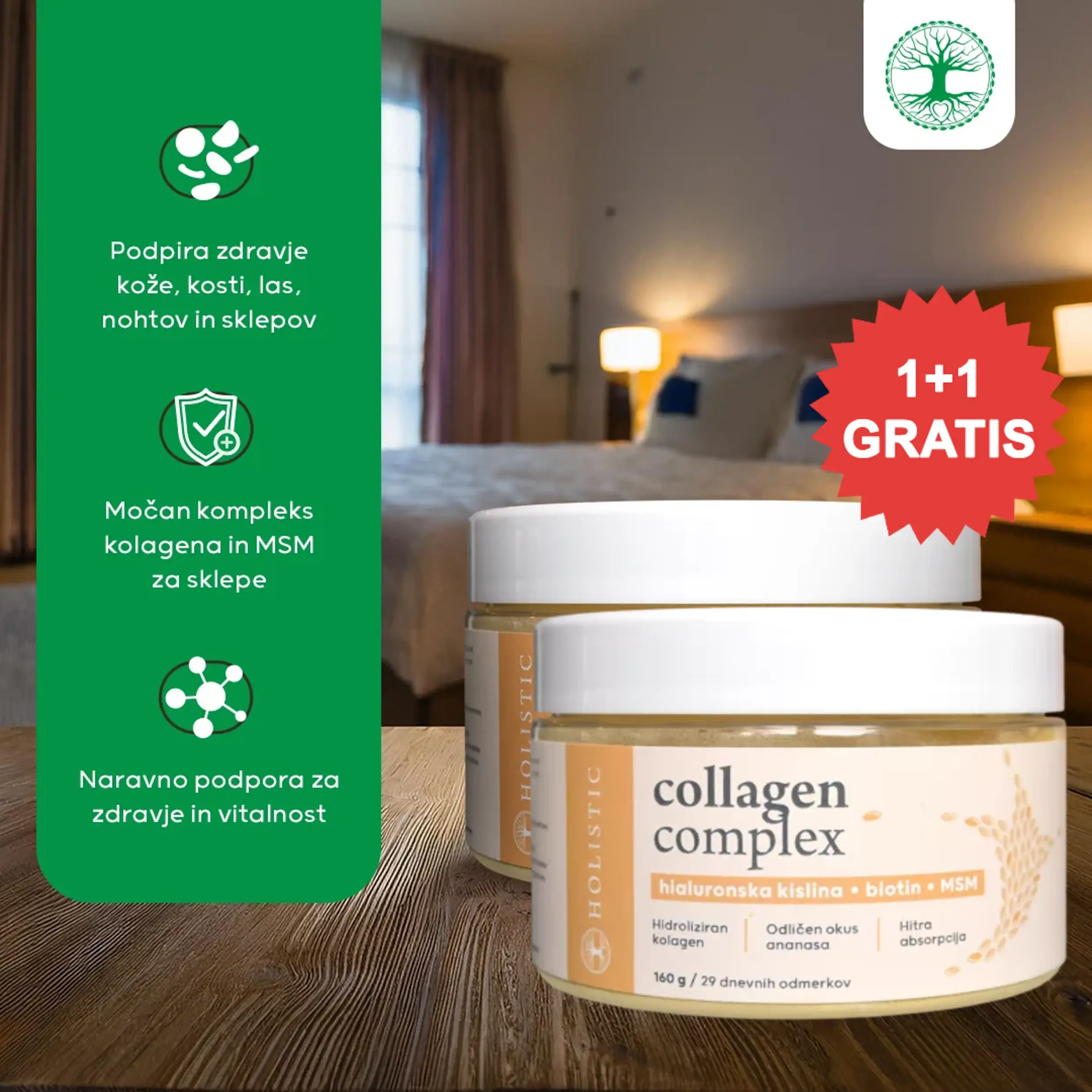 Kolagen kompleks 1+1 GRATIS