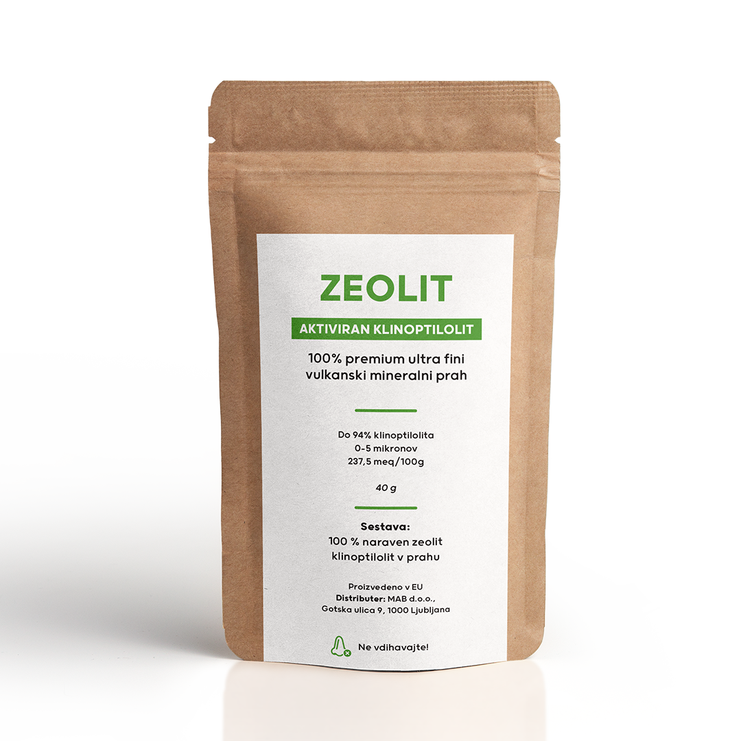 Zeolit - 30g: Naravni ultra fini aktivirani zeolit za učinkovito vezavo toksinov