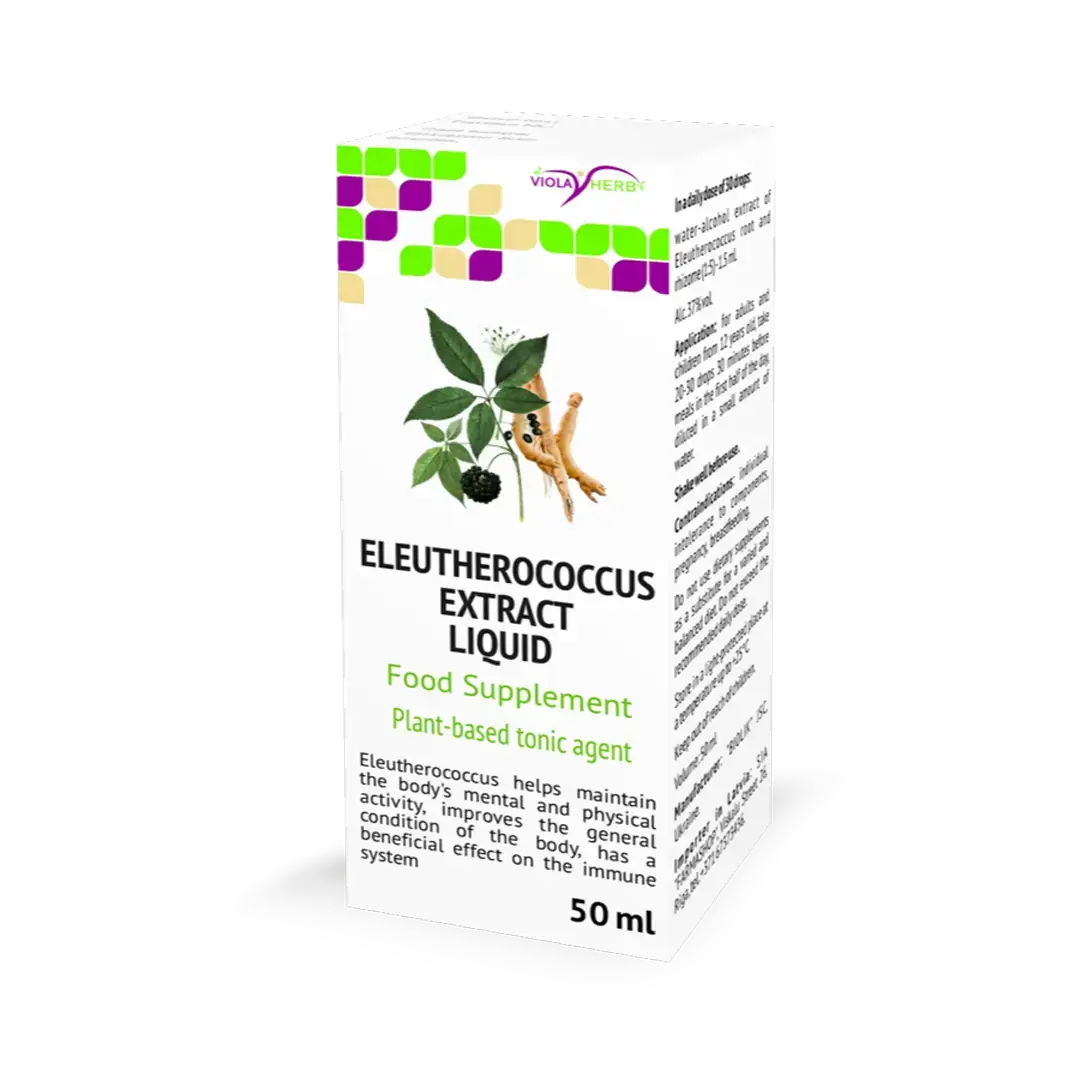 Elevterokok (sibirski ginseng), v tekočini