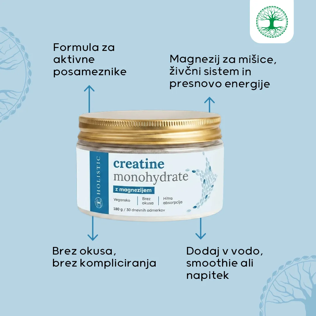 Kreatin Monohidrat z magnezijem