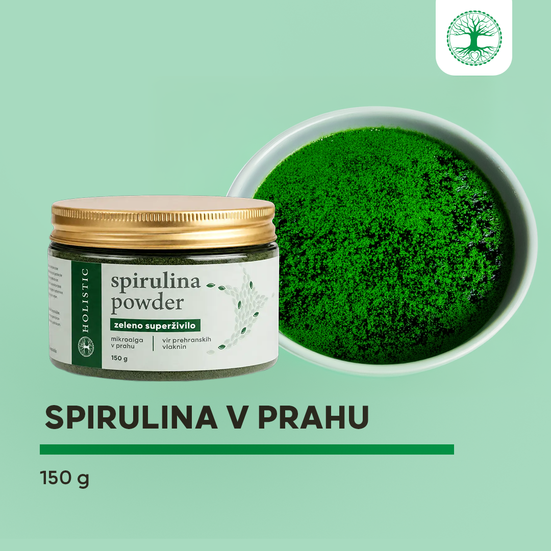 Spirulina v prahu