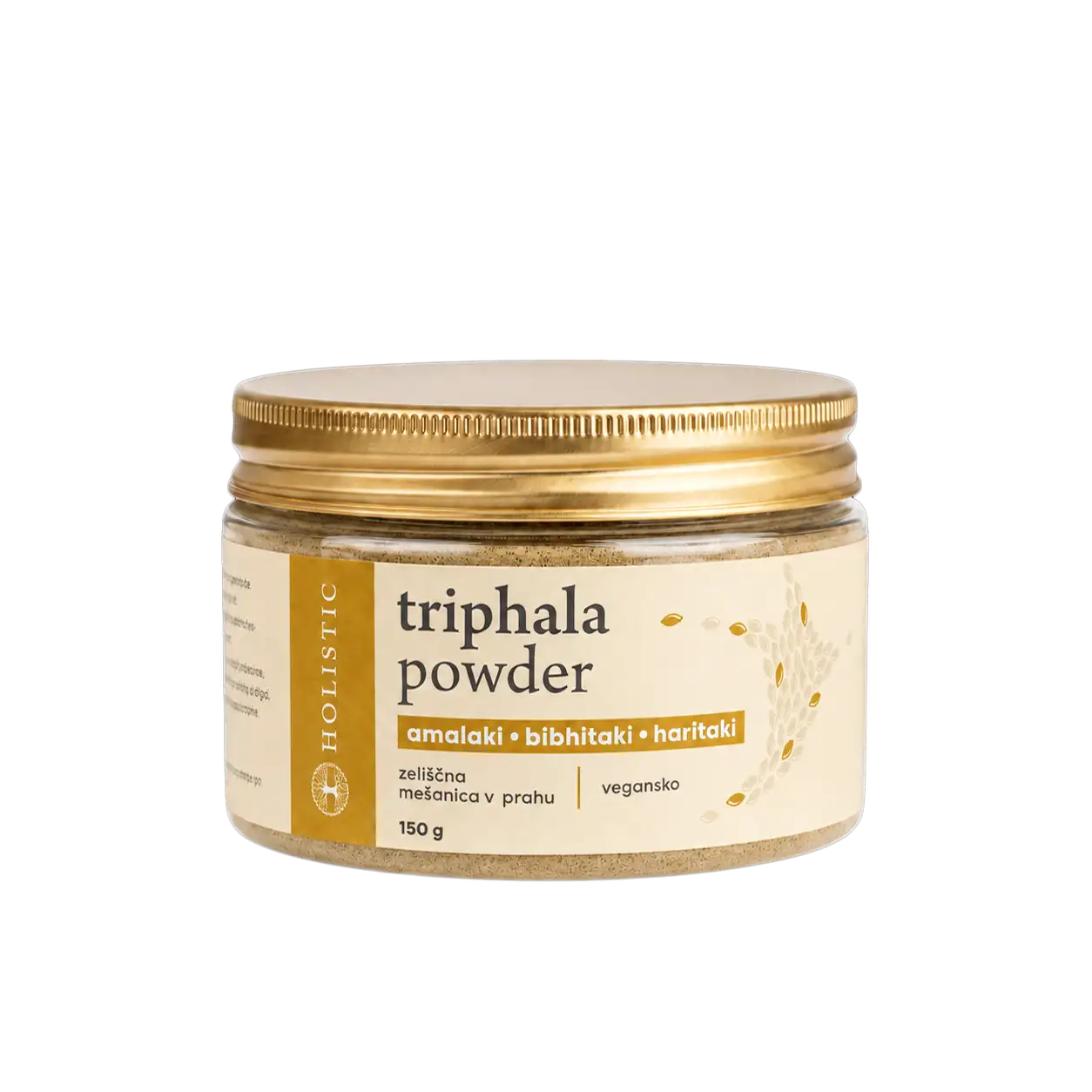Triphala v prahu, tradicionalna ajurvedska mešanica treh sadežev