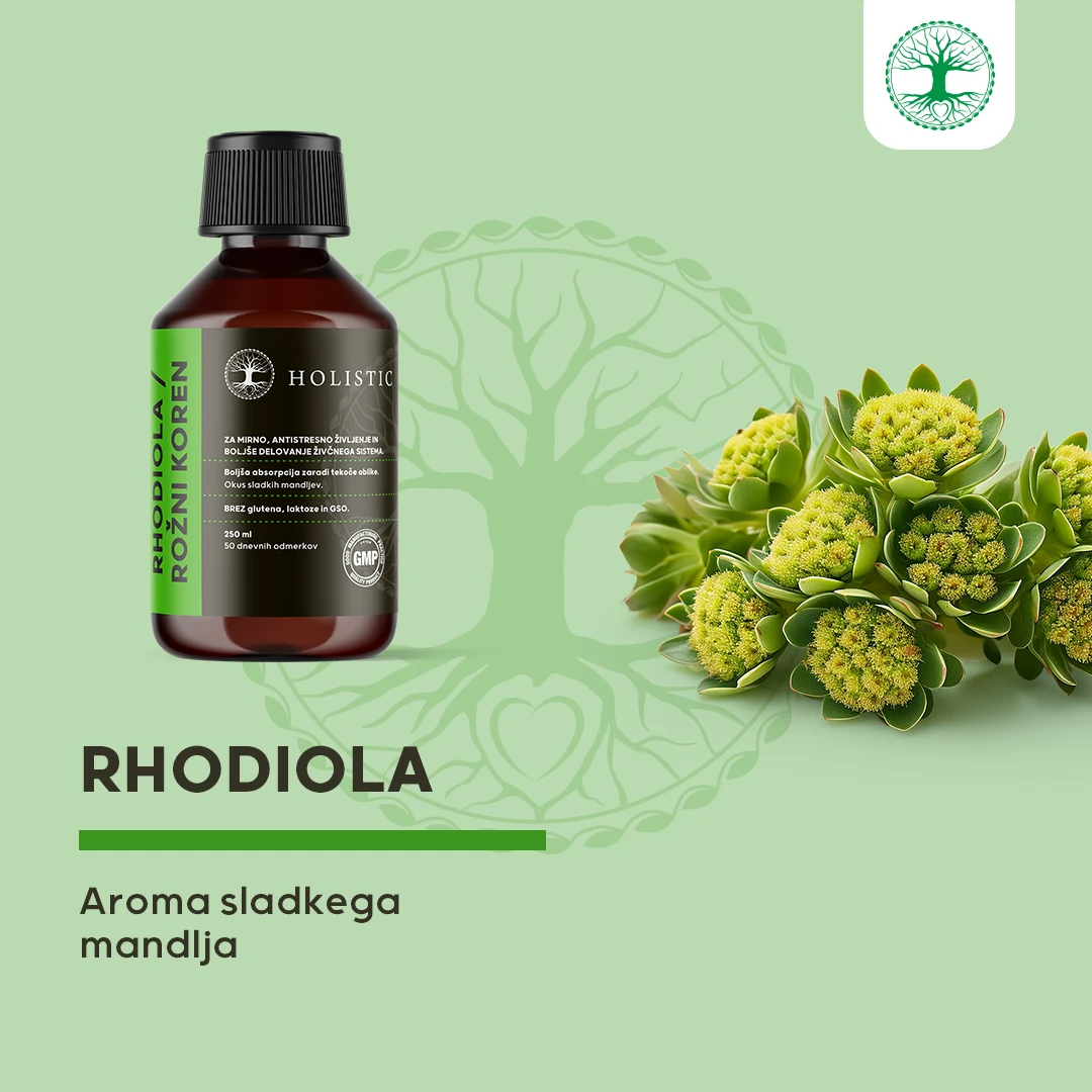 Rhodiola (Rožni koren) v tekočini