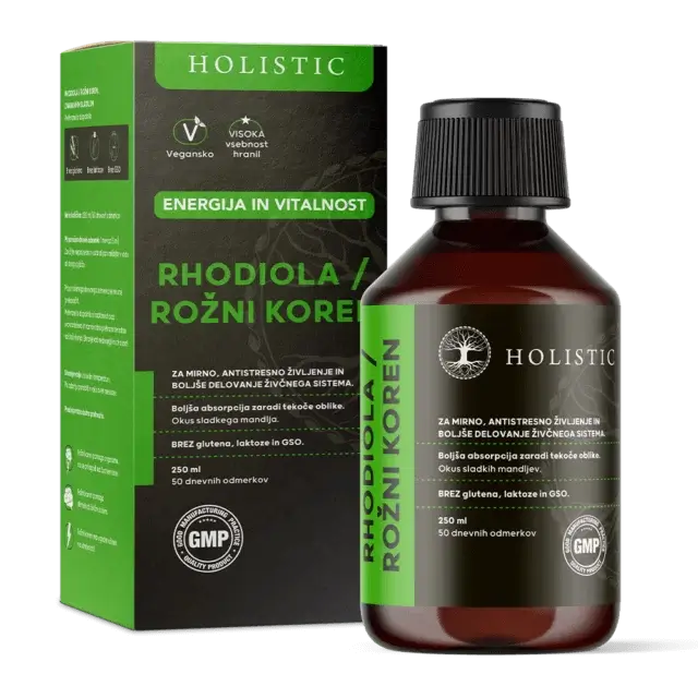 Rhodiola (Rožni koren): Naravna podpora za obvladovanje stresa, zmanjšanje utrujenosti in večjo mentalno jasnost