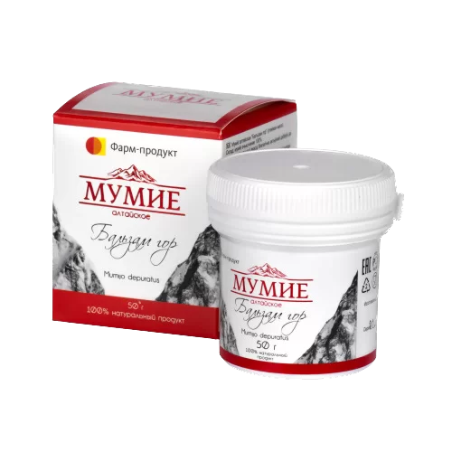 Mumio (Shilajit) - Smola 50g: 100 % naravna visokogorska smola za podporo zdravju in energiji