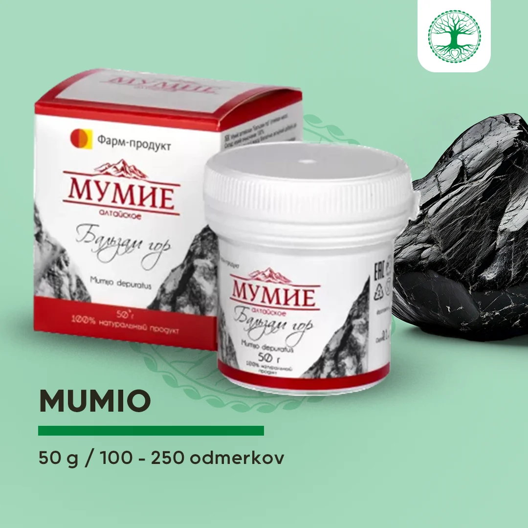 Mumio (Shilajit) smola, 50g