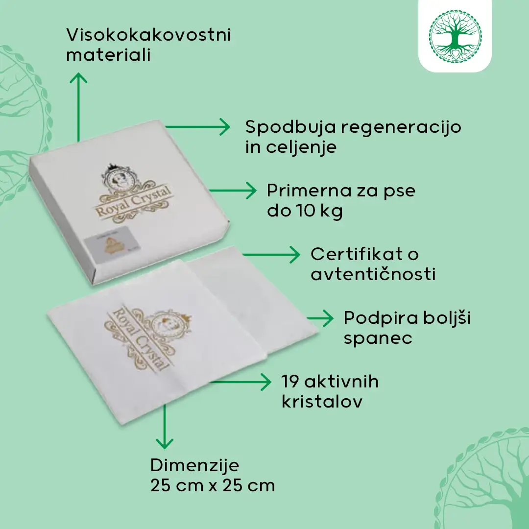 Podloga Royal Crystal® za pse do 10kg