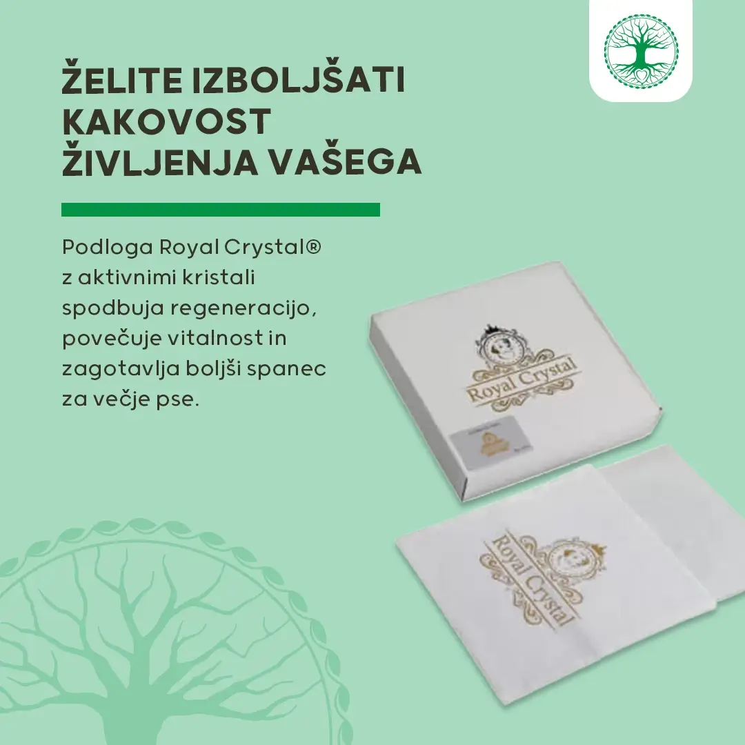 Podloga Royal Crystal® za pse nad 10kg