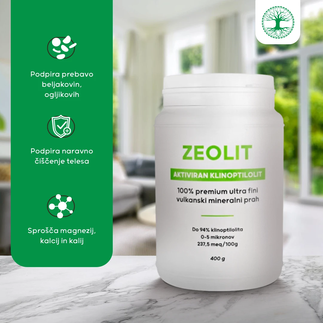 Zeolit - Aktiviran Klinoptilolit, 400g