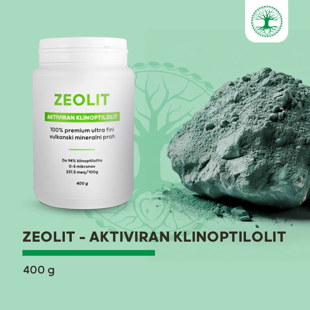 Zeolit - Aktiviran Klinoptilolit, 400g