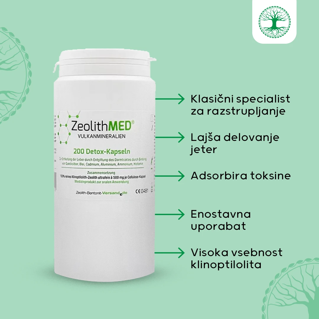 ZeolithMED Detox - Kapsule