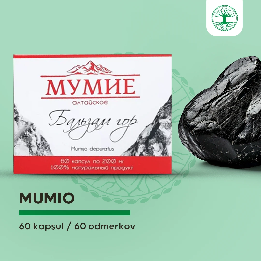 Mumio - Shilajit, kapsule